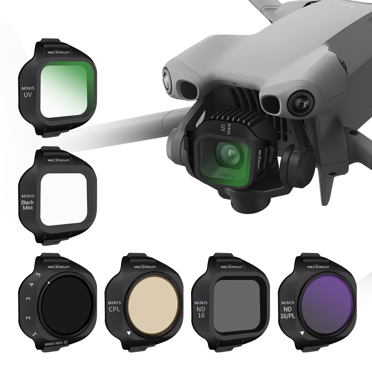 Drone Kit Beginner - Mecoright DJI Mini5 Pro UAV フィルターセット