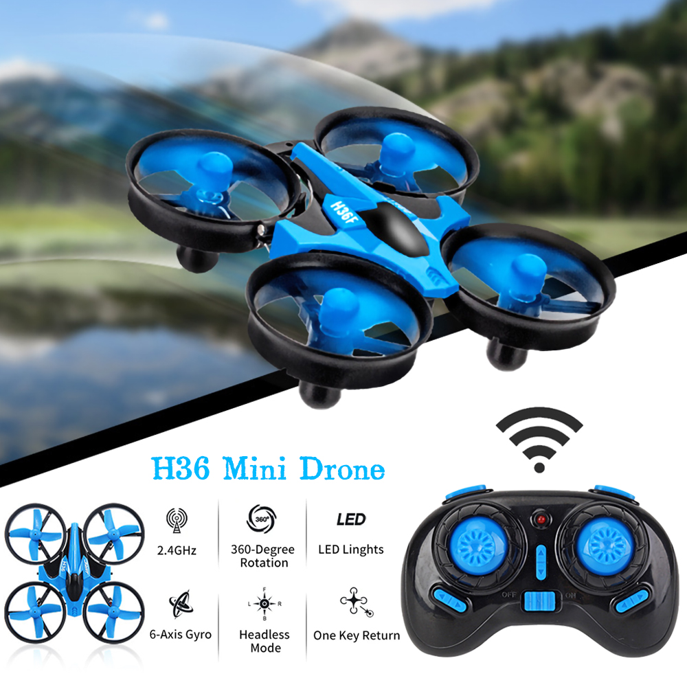 JJRC H36 ミニRCドローン 4ch 6軸ヘッドレスモ - Drone Kit Tricopter のレビューと価格