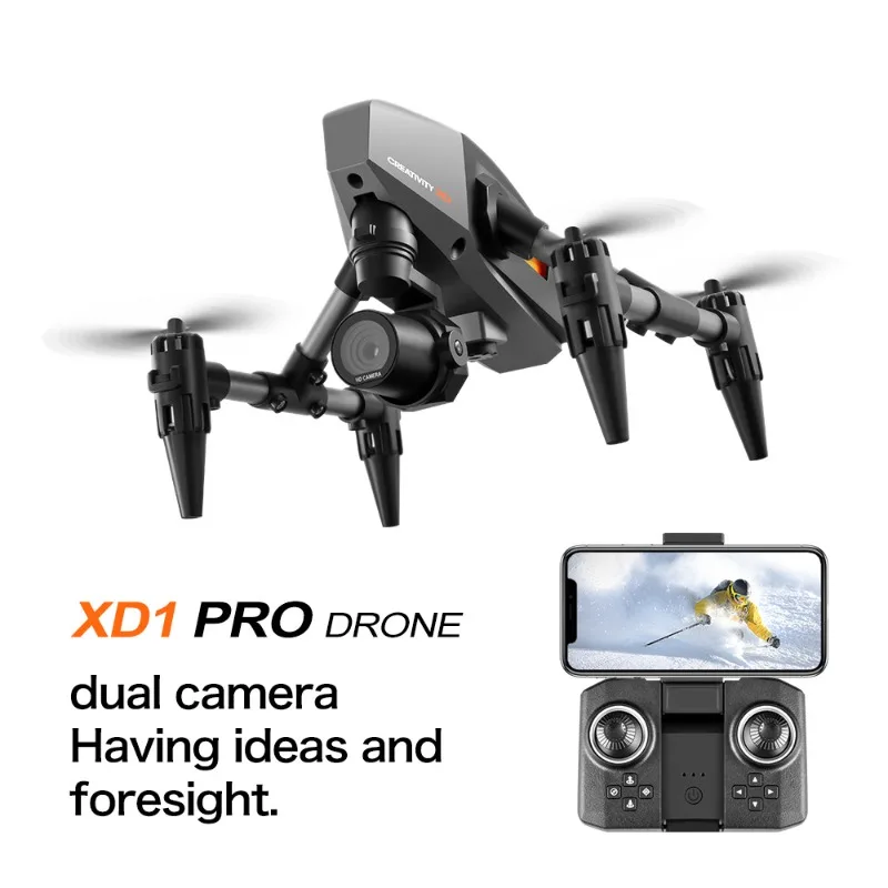 XD1 プロミニドローンデュアルカメラ 4K カメラドローン - Drone Kit Tricopter のレビューと価格